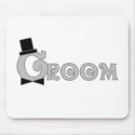 Dress Up Groom mousepads