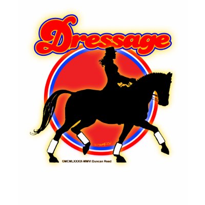 Dressage1 T Shirt by Duncan_Reed