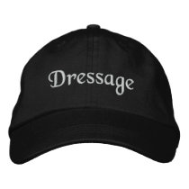 Dressage Embroidered Baseball Cap embroidered hats
