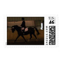 Dressage extended trot postage