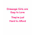 Dressage Girls are,  Easy to Love... t-shirts