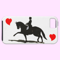 Dressage - Horse and Rider iPhone 5 case casemate cases
