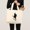 Dressage Horse Canvas Tote Bag