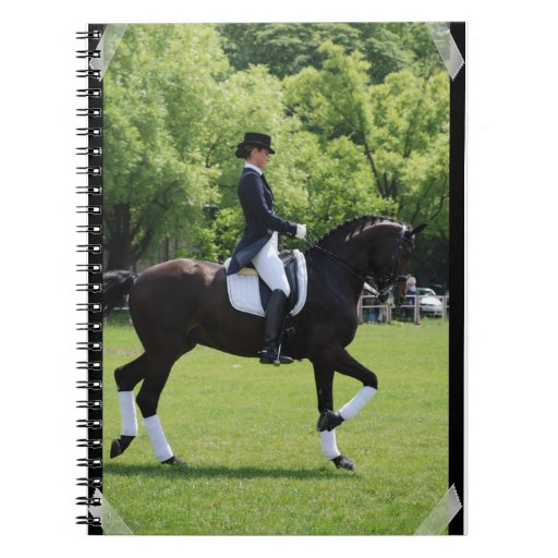 Dressage Horse Design Notebook