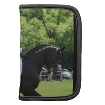 Dressage Horse Design Wallet Folio Organizers