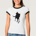 Dressage Horse Half Pass Cotton T Shirt