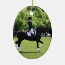 Dressage Horse Ornament