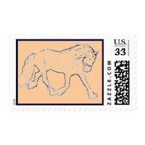 dressage horse postage stamps