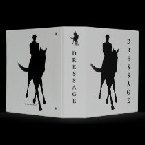 Dressage Horse Rider Photo Custom Avery Binder