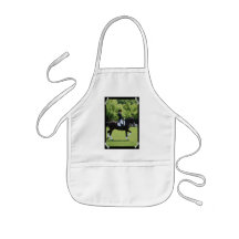 Dressage Horse Show Design Children's Apron