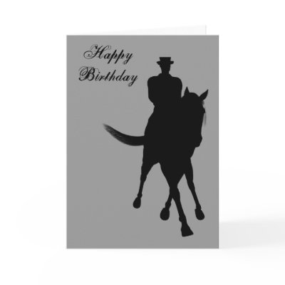 Horse Dressage Silhouette