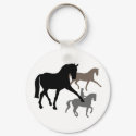 Dressage Horses Trio keychains by dogsandhorses Dressage Horses Trio keychains