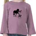 Dressage Horses Trio t-shirts by dogsandhorses Dressage Horses Trio t-shirts