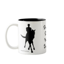 Dressage Is Dancing Best Friend Horse Coffee Mug