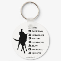 Dressage Is Horse Silhouette Keychain Keyring by SmilinEyesTreasures Dressage Is Horse Silhouette Keychain Keyring