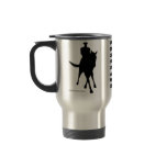 Dressage Is Horse Silhouette Travel Coffee Mug