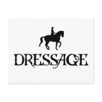 Dressage (Pirate Style Text w/ Piaffe)) postcards by dogsandhorses Dressage (Pirate Style Text w/ Piaffe)) postcards