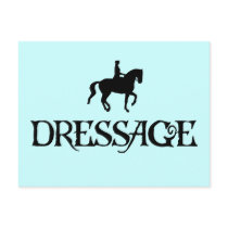 Dressage (Pirate Style Text w/ Piaffe)) postcards by dogsandhorses Dressage (Pirate Style Text w/ Piaffe)) postcards