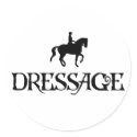 Dressage (Pirate Style Text w/ Piaffe)) stickers by dogsandhorses Dressage (Pirate Style Text w/ Piaffe)) stickers