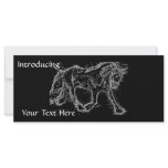 Dressage Customized Rack Card