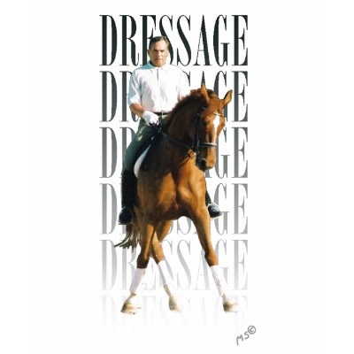 dressage t shirt by nauticalimages