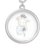 Dressed for spring. necklace