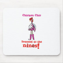 Dressed to the nine! mousepad