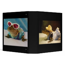 Dressed Up Alligator -  Binder binders