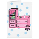 dresser pink cards