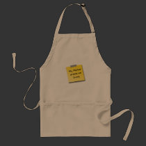 Dresses Funny Apron aprons