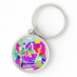 Dresses in a Festival keychains