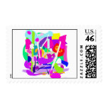 Dresses in a Festival stamps