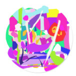 Dresses in a Festival stickers