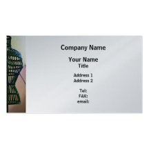 Dressform - Platinum Finish Business Card