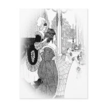 Dressing Her Hair Post Card