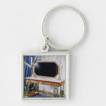 Dressing table belonging to Empress Josephine Keychain