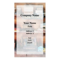 Dressmaking Supplies and Sewing Machine business cards
