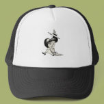Dressup in Black and White Mesh Hats