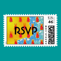 dressy RSVP` postage by lissame73 dressy RSVP` postage