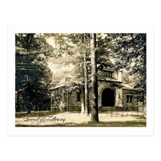 Drew Seminary Library, Madison, NJ Vintage Postcard