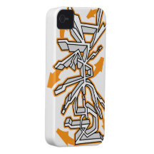 Drgn I Ivory (Amber) iPhone Case iPhone 4 Case-Mate Case