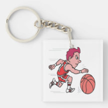 Dribble 3 acrylic key chain