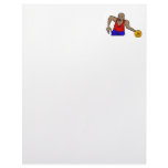 dribble for the basket letterhead design