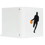 Dribble Silhouette 3 Ring Binders
