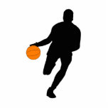 Dribble Silhouette Acrylic Cut Out