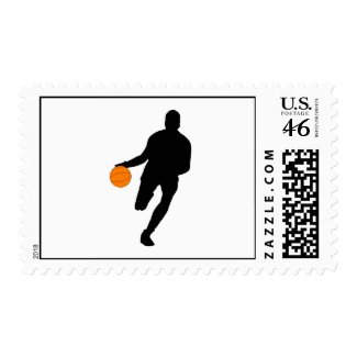 Dribble Silhouette Postage