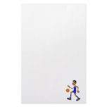 Dribble the ball customized stationery