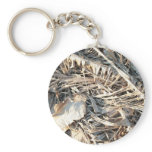 Dried Banana tree fronds background keychains