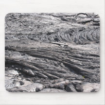 Dried Black Lava in Hawaii Mousepad