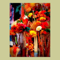 Dried Flowers - Vivid Marketplace Photos posters